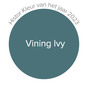 kleur van het jaar voor 2023 - Vining Ivy.